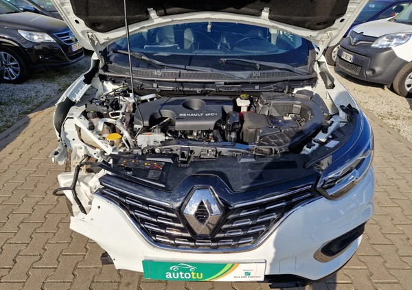 Renault Kadjar cena 34900 przebieg: 159000, rok produkcji 2019 z Chodzież małe 379